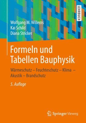 bokomslag Formeln Und Tabellen Bauphysik
