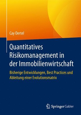 bokomslag Quantitatives Risikomanagement in der Immobilienwirtschaft