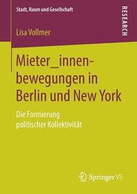 bokomslag Mieter_innenbewegungen in Berlin und New York