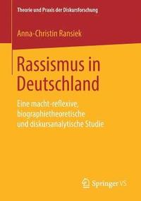 bokomslag Rassismus in Deutschland