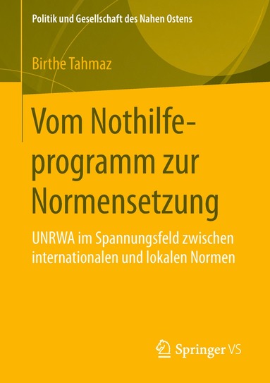 bokomslag Vom Nothilfeprogramm zur Normensetzung