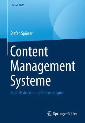 bokomslag Content Management Systeme