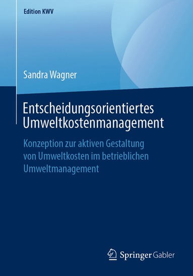 bokomslag Entscheidungsorientiertes Umweltkostenmanagement