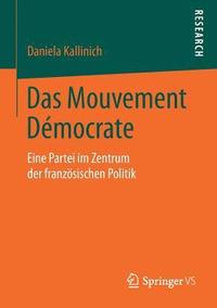 bokomslag Das Mouvement Démocrate