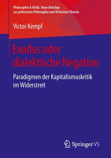 Victor Kempf - Exodus oder dialektische Negation, Häftad
