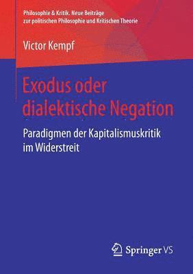 bokomslag Exodus oder dialektische Negation