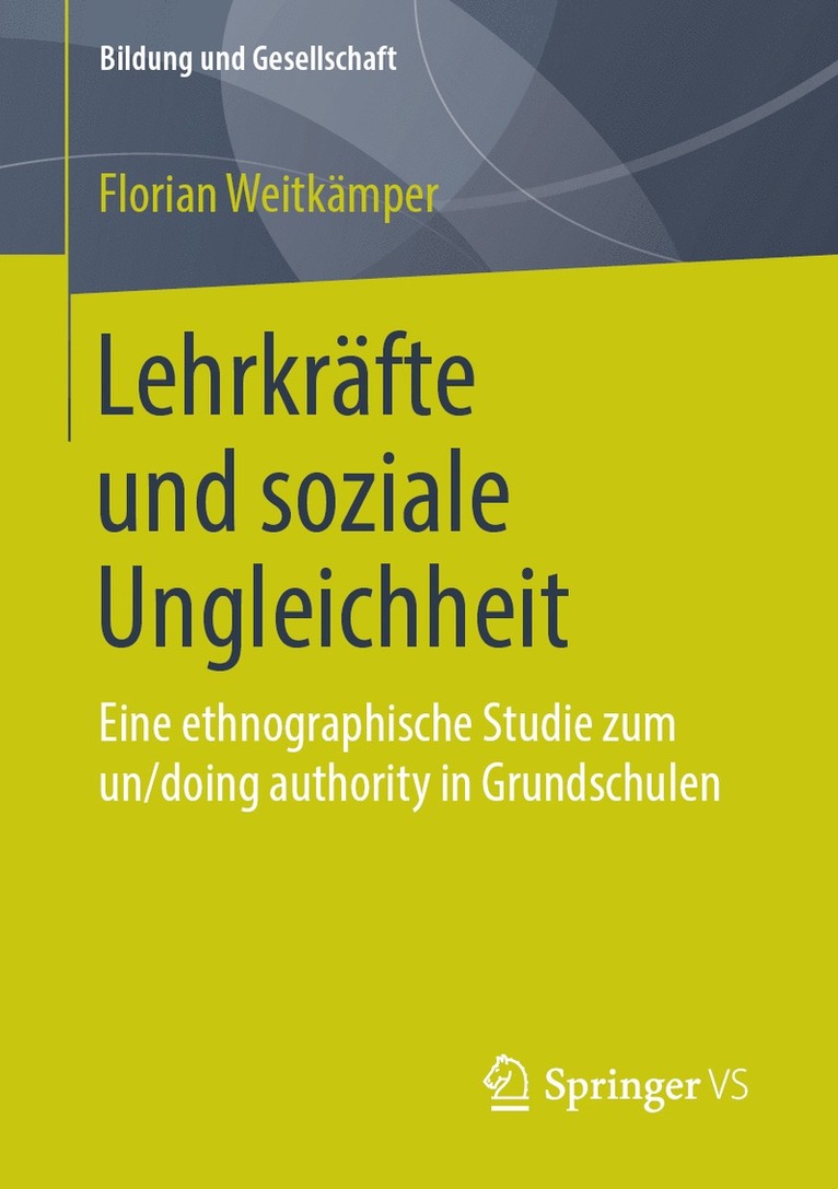 Lehrkrfte und soziale Ungleichheit 1