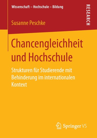 Susanne Peschke - Chancengleichheit und Hochschule, Häftad