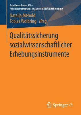 Qualittssicherung sozialwissenschaftlicher Erhebungsinstrumente 1