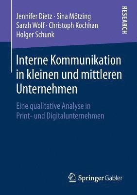 bokomslag Interne Kommunikation in kleinen und mittleren Unternehmen