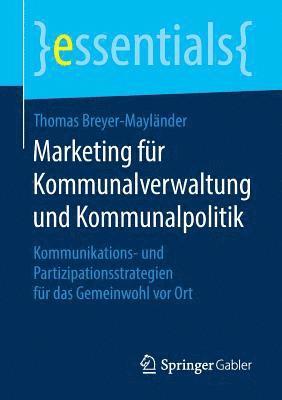 Marketing fr Kommunalverwaltung und Kommunalpolitik 1