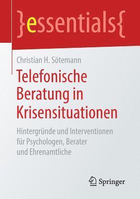 bokomslag Telefonische Beratung in Krisensituationen