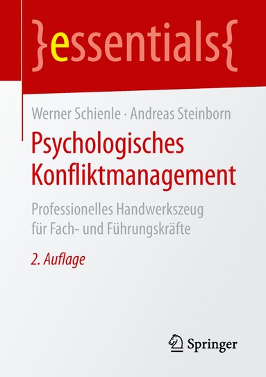 bokomslag Psychologisches Konfliktmanagement