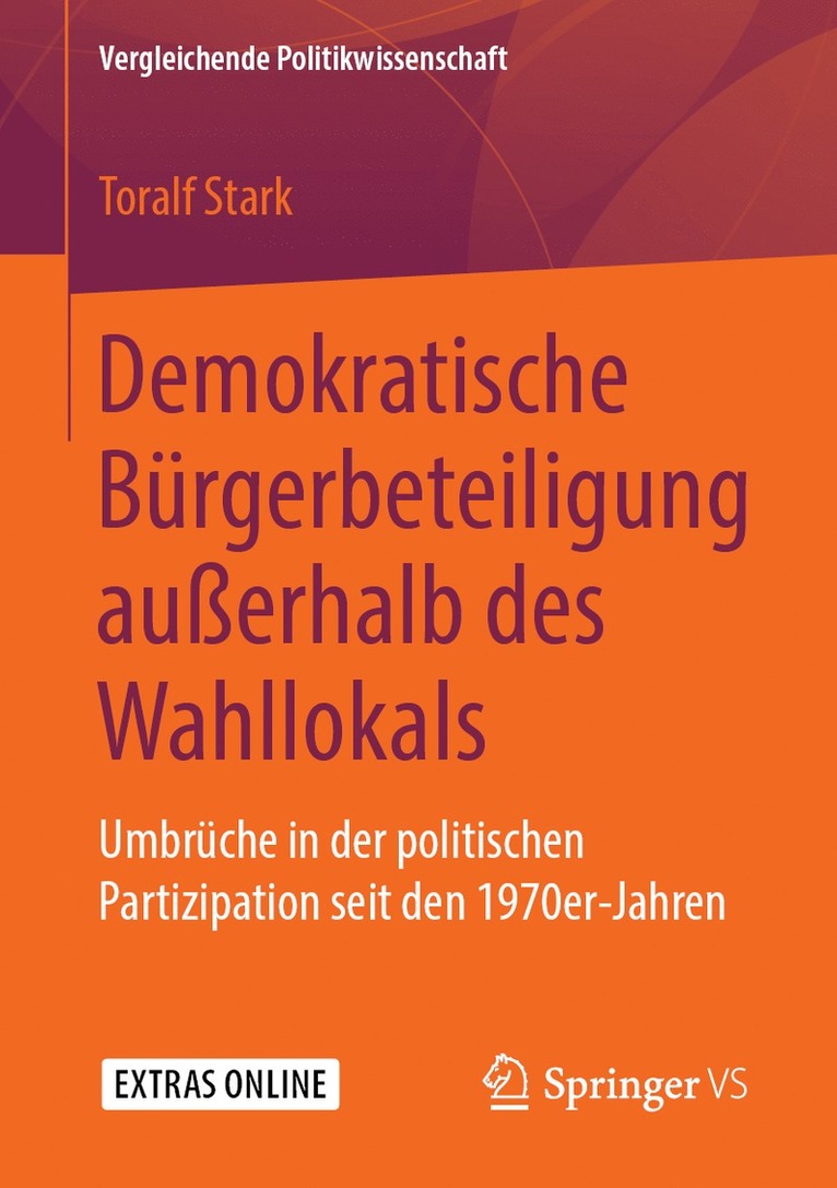 Toralf Stark - Demokratische Bürgerbeteiligung außerhalb des Wahllokals, Häftad