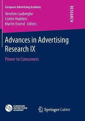 bokomslag Advances in Advertising Research IX