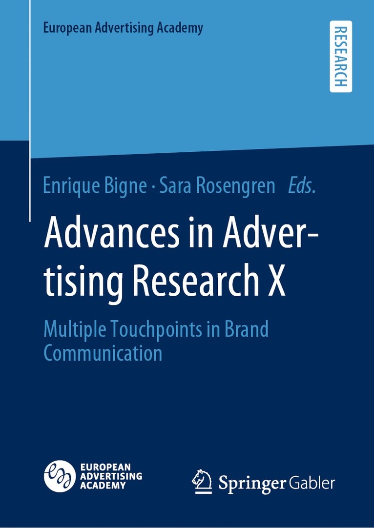 Enrique Bigne, Sara Rosengren - Advances in Advertising Research X, Inbunden
