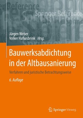 bokomslag Bauwerksabdichtung in der Altbausanierung