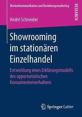 bokomslag Showrooming im stationren Einzelhandel