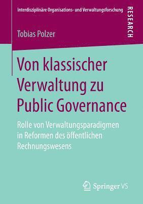 bokomslag Von klassischer Verwaltung zu Public Governance