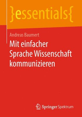 bokomslag Mit einfacher Sprache Wissenschaft kommunizieren