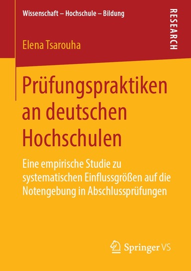 Elena Tsarouha - Prüfungspraktiken an deutschen Hochschulen, Häftad