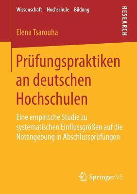 Prfungspraktiken an deutschen Hochschulen 1