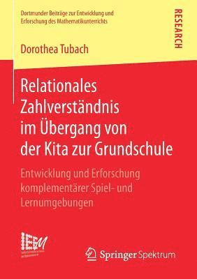 bokomslag Relationales Zahlverstndnis im bergang von der Kita zur Grundschule