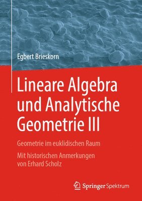 bokomslag Lineare Algebra und Analytische Geometrie III