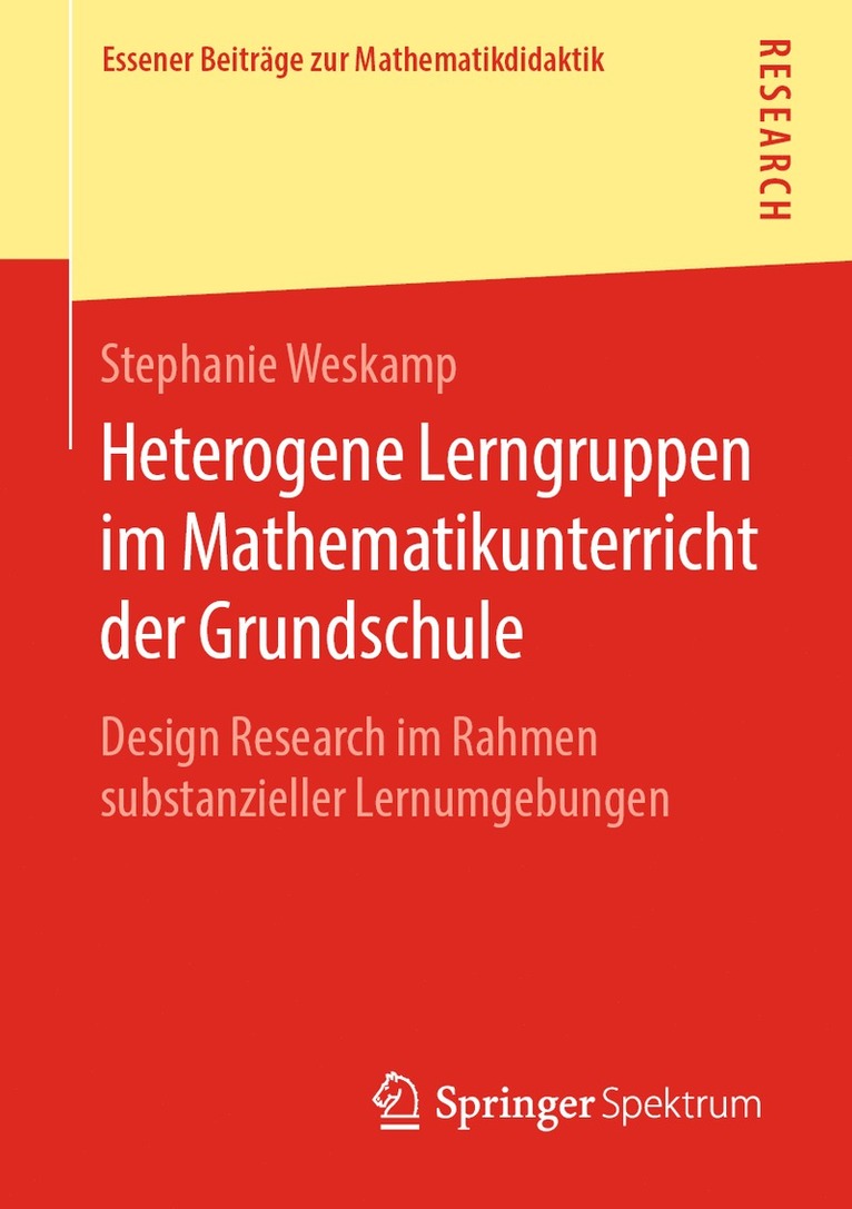 Stephanie Weskamp - Heterogene Lerngruppen im Mathematikunterricht der Grundschule, Häftad