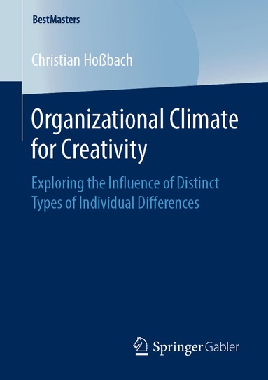 bokomslag Organizational Climate for Creativity