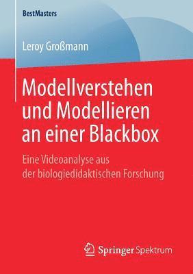 Leroy Großmann - Modellverstehen und Modellieren an einer Blackbox, Häftad