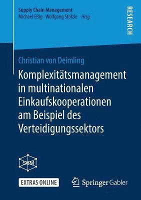 bokomslag Komplexittsmanagement in multinationalen Einkaufskooperationen am Beispiel des Verteidigungssektors