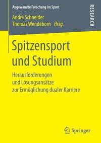 bokomslag Spitzensport und Studium