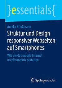 bokomslag Struktur und Design responsiver Webseiten auf Smartphones