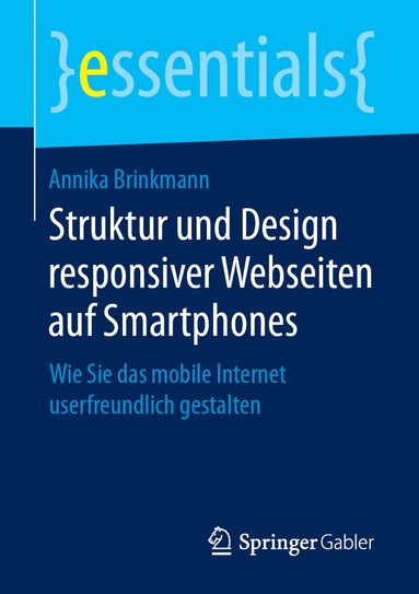 bokomslag Struktur und Design responsiver Webseiten auf Smartphones