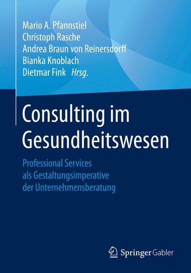 bokomslag Consulting im Gesundheitswesen