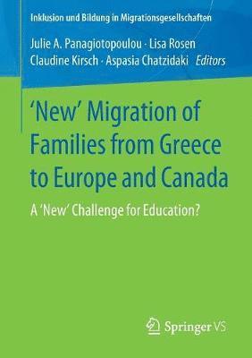 bokomslag 'New' Migration of Families from Greece to Europe and Canada