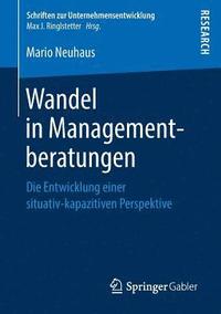 bokomslag Wandel in Managementberatungen