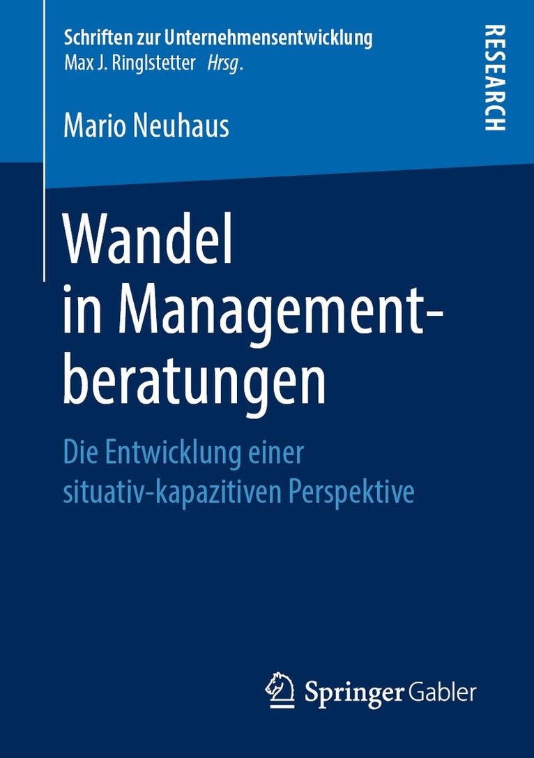 Mario Neuhaus - Wandel in Managementberatungen, Häftad