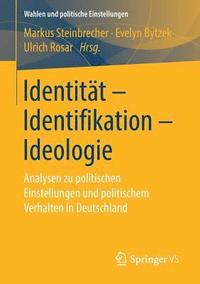bokomslag Identitt - Identifikation - Ideologie