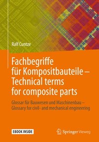 bokomslag Fachbegriffe fur Kompositbauteile - Technical terms for composite parts