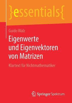 bokomslag Eigenwerte und Eigenvektoren von Matrizen