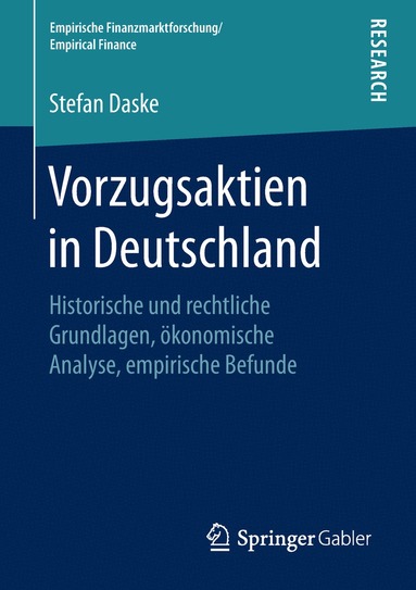 Stefan Daske - Vorzugsaktien in Deutschland, Häftad