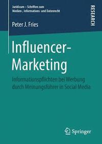 bokomslag Influencer-Marketing