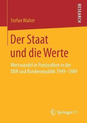 Stefan Walter - Der Staat und die Werte, Häftad