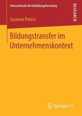 Bildungstransfer im Unternehmenskontext 1