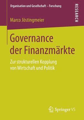 bokomslag Governance der Finanzmrkte