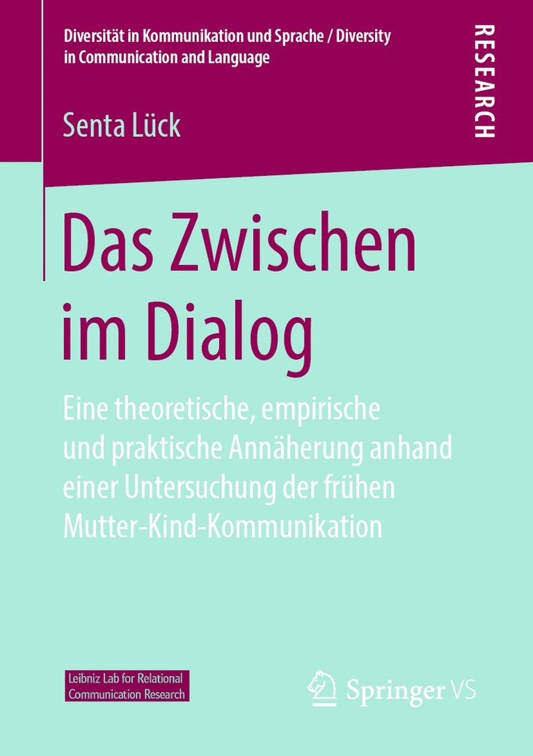 Senta Lück - Das Zwischen im Dialog, Häftad