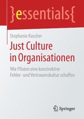 bokomslag Just Culture in Organisationen
