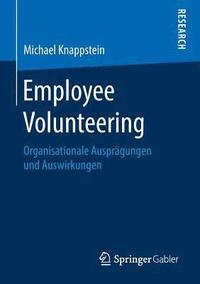 bokomslag Employee Volunteering